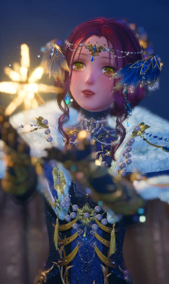 Midnight's Gilded Empress image