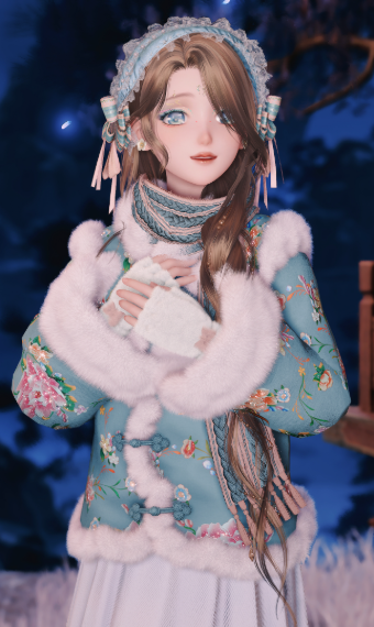 Winter heart image