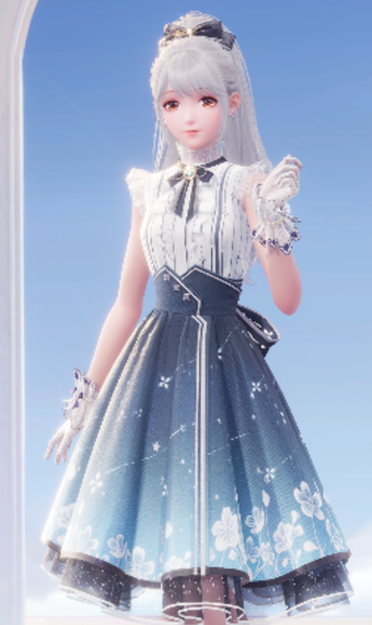 Floral Memory (Blue) - Restyle image