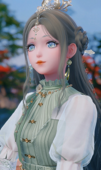 Green Bamboo Dress image