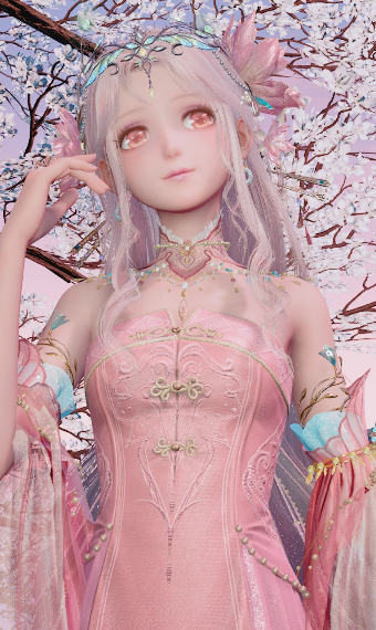 Soft Pink Garden of Eternal Daylight image