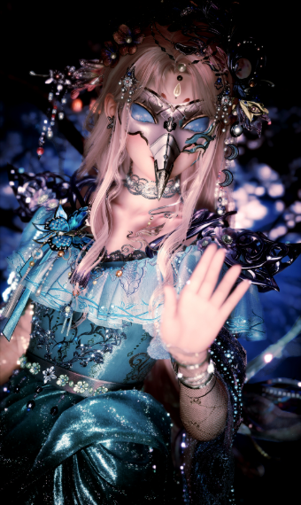 mysterious mask image