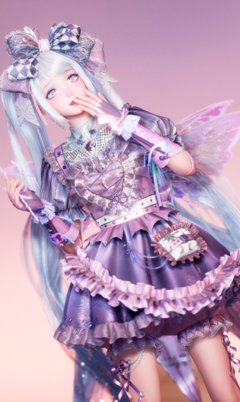 Iridescent fairy image