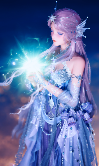 iridescent mermaid image