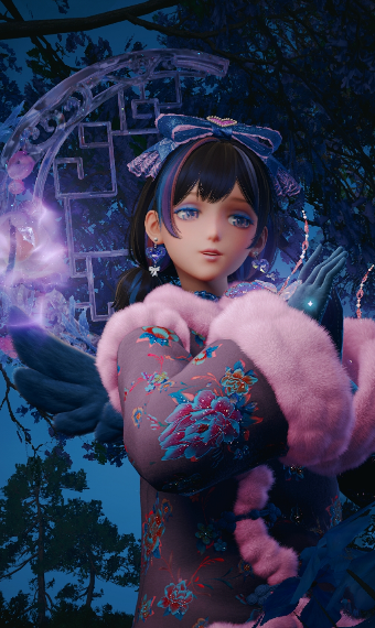 Midnight Winter Angel image