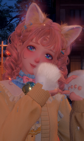 Curious feline image