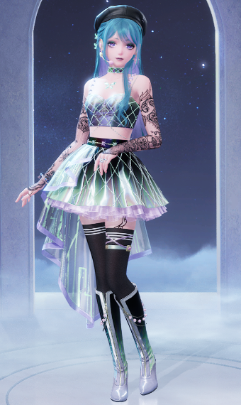 Cyber punk idol image