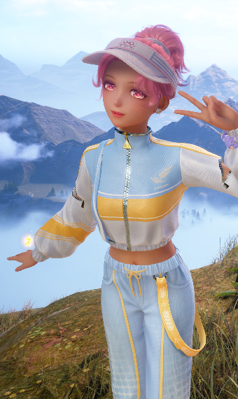 Out for a run image