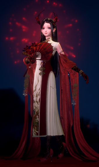 Lady of the Burning Silk image