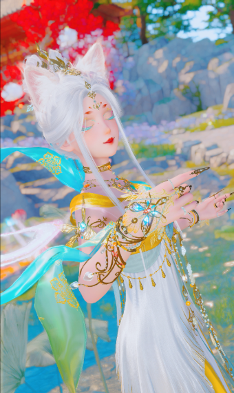 The priestess cat image
