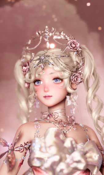 Pink fairy image