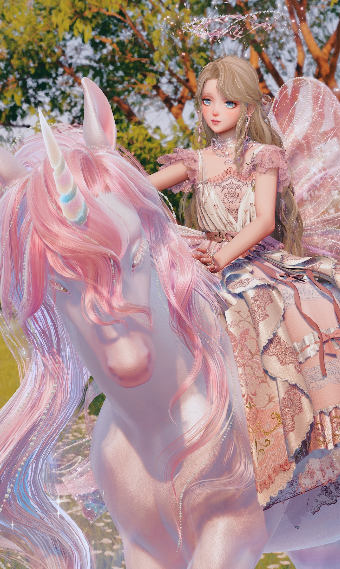 A Princess and her Unicorn image