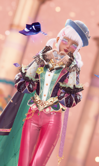 Silly clownette image