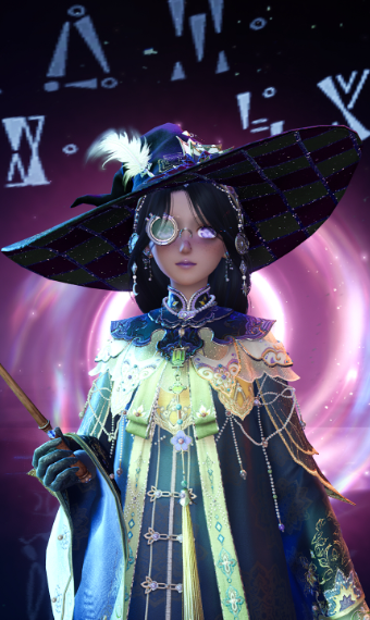 Hyacinth: new age witch image
