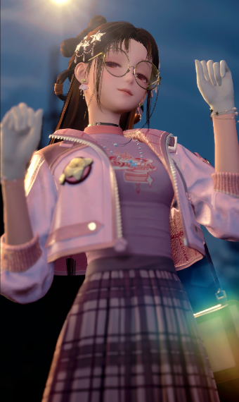 rosy rainbow image
