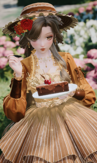 Caramel Flan High Society Lady image