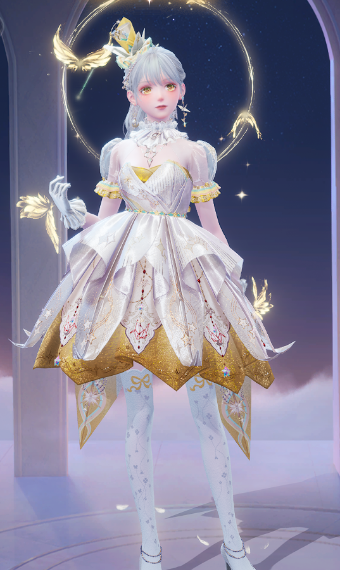 Ivory Paper with Gold Filigree image