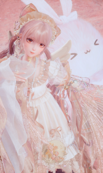 fluttering ribbon image