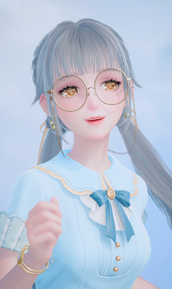 Simple blue image