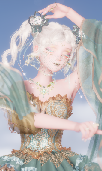 Golden dancer image