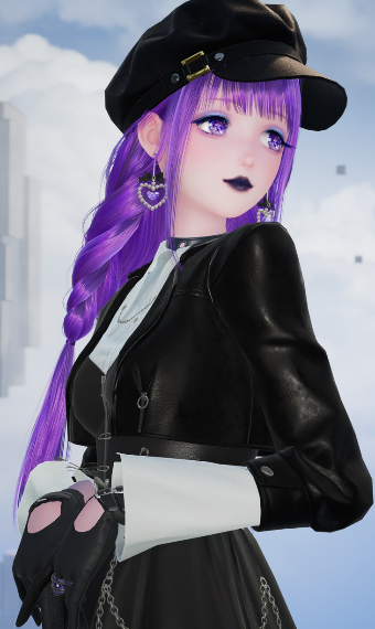 Purple spike image