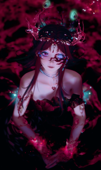 Blood Moon Ocean image