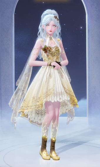 Chroma's Mortal Heart: Floating Outfit image