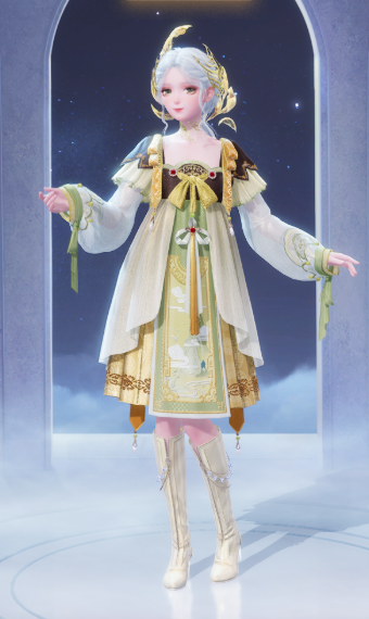 Chroma's Mortal Heart: Shadow-Shatter Outfit image