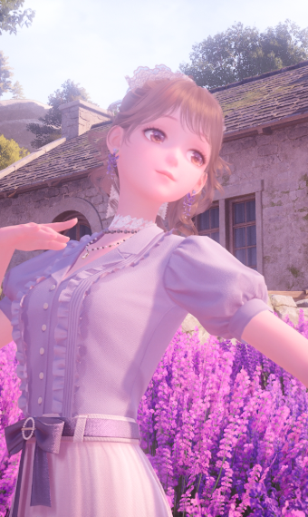 Wisteria or Lavender Look image
