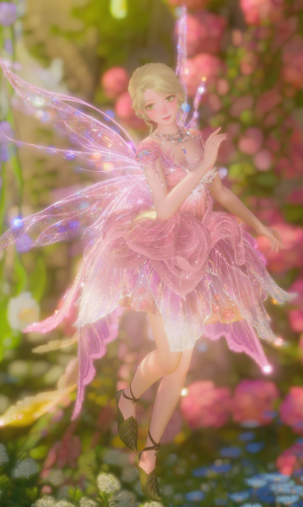 Elina (Barbie Fairytopia cosplay) image