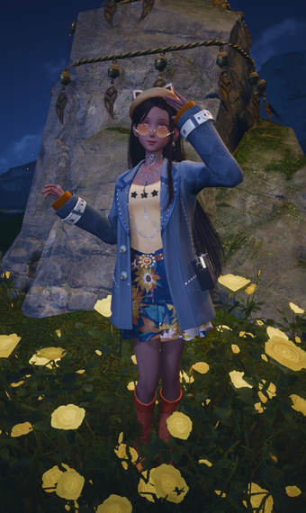 The golden rose image