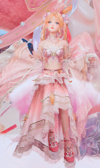 pink starburst image