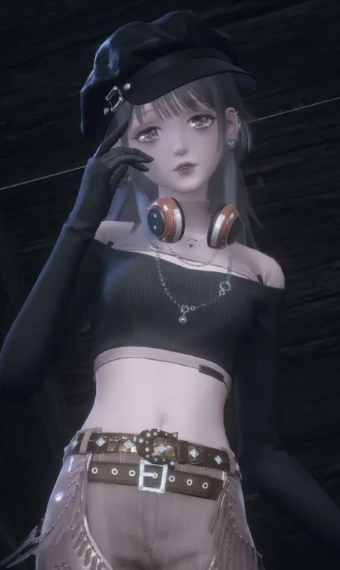 Dark fashion image