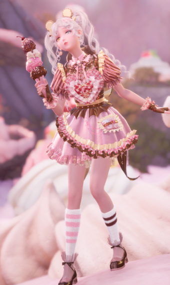 Neapolitan Ice Cream Teddy image