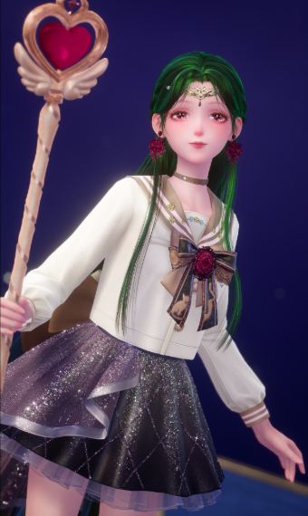 Setsuna Meiou - Sailor Pluto [Sailor Moon] image