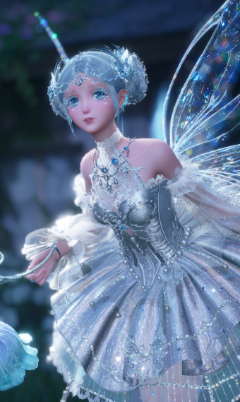 Above the Web is a Moonlight Fairy image