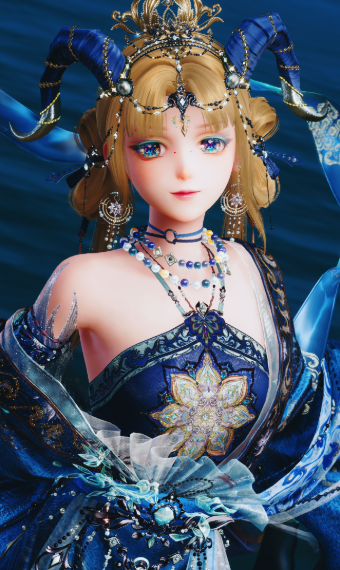 Blue Bow Ram image