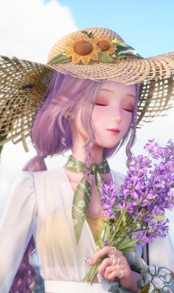 Sunflower, Daisy, Lavender image
