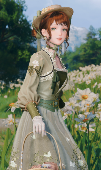 Victorian garden image