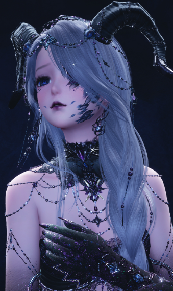 really sparkly demon image