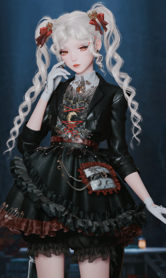 Cutesy goth image