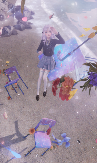 Moonlit Footprints image