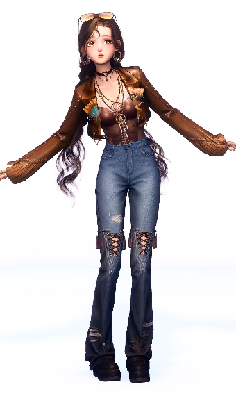 modern country girl image