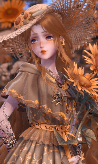 Sunflower Dress Hat image