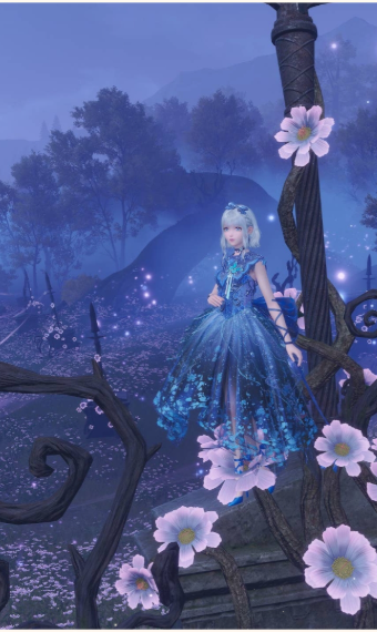 Blue Butterfly lost in my Dream image