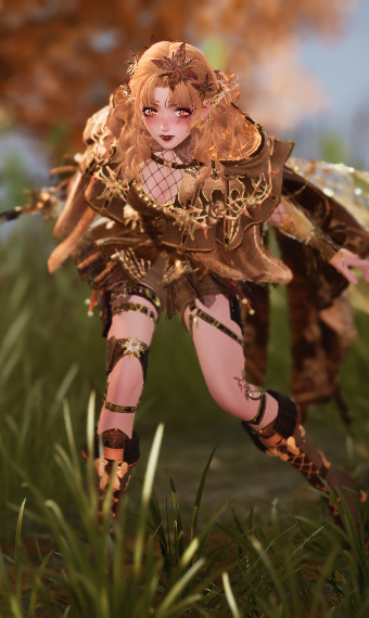 Warrior Fae of the Autumn Kingdom image