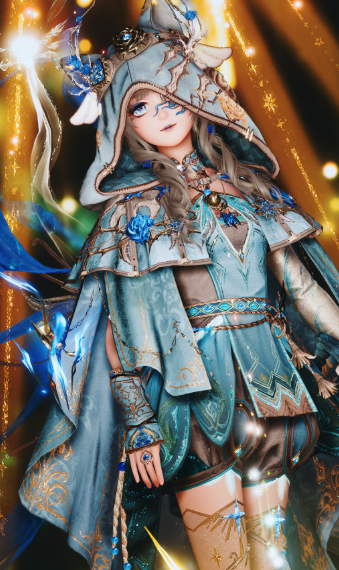 Blue n' Rose-Gold Hunter image