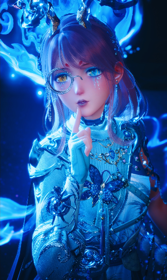 Mystical warrior image