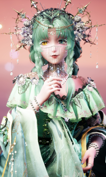Galactic Garden Goddess image