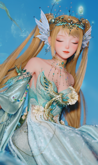 nymph of the seaside image